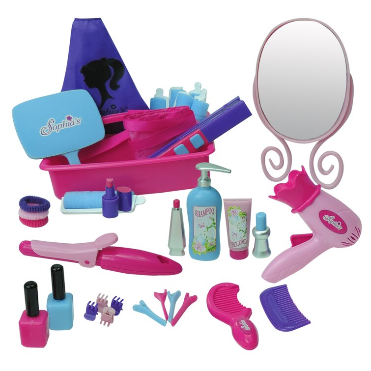 Sophia s Doll Hair Salon Set Reviews Wayfair